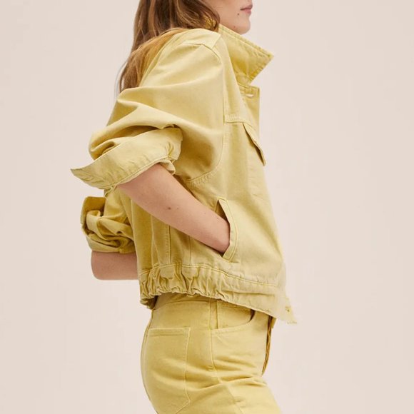 Mango Oversize Denim Jacket - Picture 4 of 12